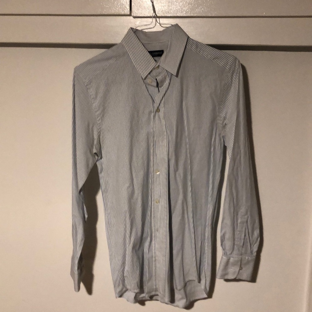 Men’s Dolce & Gabbana Blue stripe dress shirt